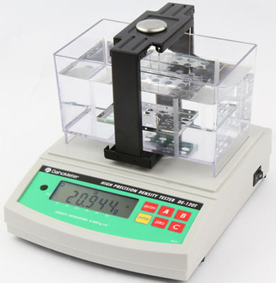 0.0001g/cm3 Factory Price Rubber Electronic Densimeter Raw Plastic Density Meter  Plastic Density Tester DE-120M