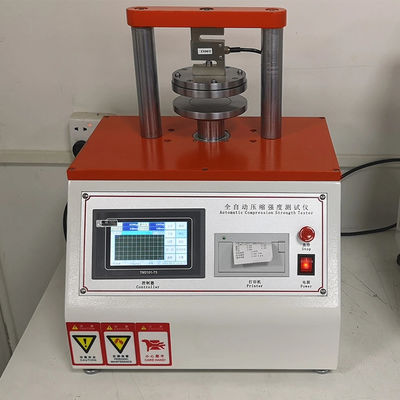 Ring Crush Compression Resistance Tester , Carton Edge Crush Strength Tester