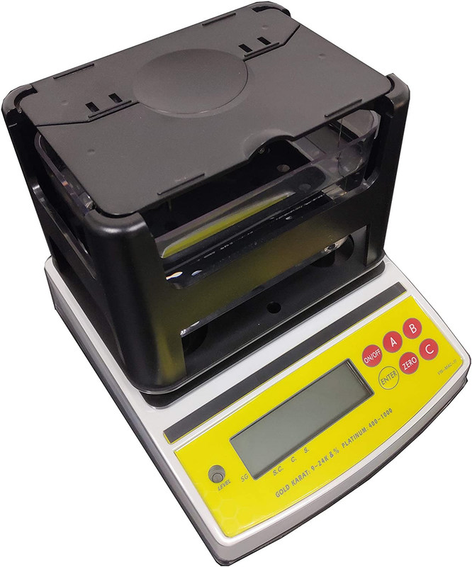 Digital Electronic Gold Purity Test Instrument  Gold and Platinum Density Tester  Gold Analyser and Testing Machine