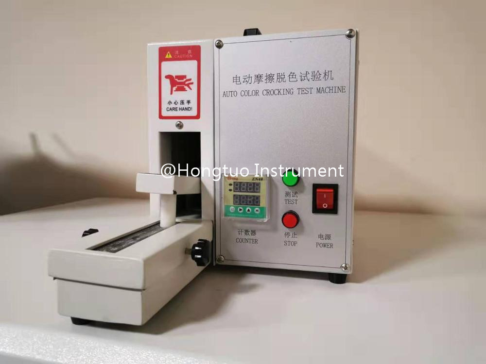 Color Test Machine Textile Electronic Crockmeter for Color Fastness Test Friction Color Fastness Tester HT-3920