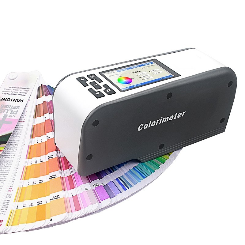 Digital Plastic Testing Color Difference Meter Photo Colorimeter CIE Color Measure Meter DH-WF32