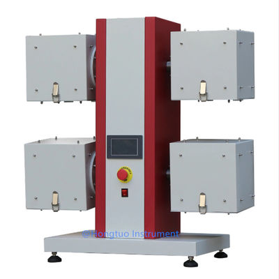 Máquina de prueba de pilling por fricción de rollo de textil electrónico, probador de enganches, probador de pilling de tela ICI DH-YG511-IV